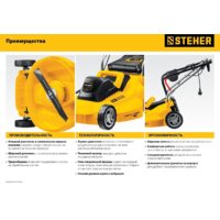 Газонокосилка Steher LM-33-1300 - Превью изображения №8 — Интернет-магазин Time-Shop