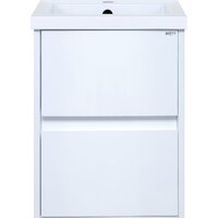 Misty Алиса - 40 Тумба 2 ящ. подвесная, белая эмаль - Э-Али01040-011П2Я