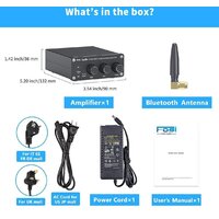 Усилитель мощности Fosi Audio BT20A - Превью изображения №3 — Интернет-магазин Time-Shop