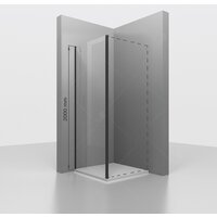 Душевая стенка RGW Z-050-1 352205107-11 70 (хром/прозрачное стекло) - Превью изображения №1 — Интернет-магазин Time-Shop