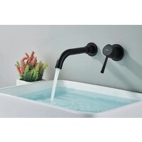 Смеситель Rea Lungo Long B0371 (черный матовый) - Превью изображения №4 — Интернет-магазин Time-Shop