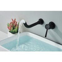 Смеситель Rea Lungo Long B0371 (черный матовый) - Превью изображения №6 — Интернет-магазин Time-Shop