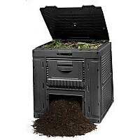 Компостер Keter E-Composter с базой (470л) - Превью изображения №3 — Интернет-магазин Time-Shop