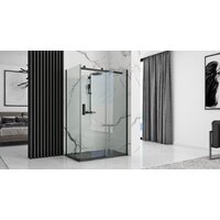 Душевой поддон Rea Stone 100x80 (черный) - Превью изображения №2 — Интернет-магазин Time-Shop