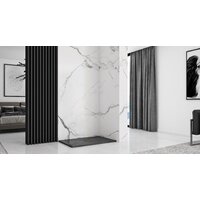 Душевой поддон Rea Stone 100x80 (черный) - Превью изображения №3 — Интернет-магазин Time-Shop