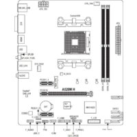 Материнская плата Gigabyte A520M H (rev. 1.x) - Превью изображения №5 — Интернет-магазин Time-Shop