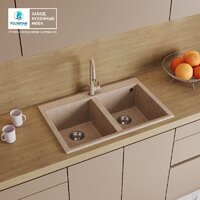 Кухонная мойка Polygran Brig 790 (песочный) - Превью изображения №8 — Интернет-магазин Time-Shop