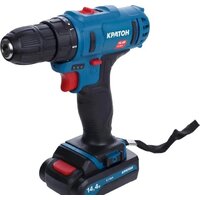 Дрель-шуруповерт Кратон CD-12-Li-1.5 31101054 (с 2-мя АКБ, кейс) - Превью изображения №2 — Интернет-магазин Time-Shop