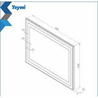  Teymi Зеркало Hanna 80x60 T20251 (подсветка) - Превью изображения №11 — Интернет-магазин Time-Shop