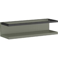  Lauter Полка Lea с рейлингом (серо-зеленый полуматовый) - Превью изображения №5 — Интернет-магазин Time-Shop