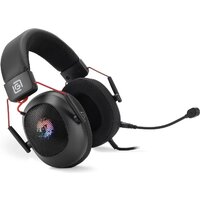 Наушники Оклик HS-L305G (черный/красный) - Превью изображения №2 — Интернет-магазин Time-Shop