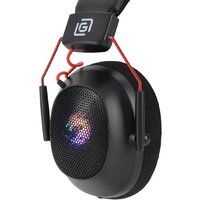 Наушники Оклик HS-L305G (черный/красный) - Превью изображения №4 — Интернет-магазин Time-Shop