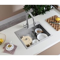 Кухонная мойка Rea ZLE-06003 (без смесителя) - Превью изображения №4 — Интернет-магазин Time-Shop