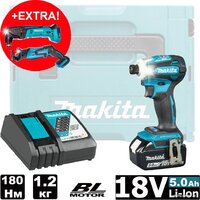 Винтоверт Makita DTD172RT1J (с 1-м АКБ, кейс) - Превью изображения №2 — Интернет-магазин Time-Shop