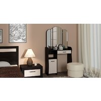 Туалетный столик с зеркалом Трия София Т1 (венге цаво/дуб белфорт) - Превью изображения №2 — Интернет-магазин Time-Shop