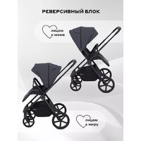 Универсальная коляска Rant Teo 2в1 RA120 (графит) - Превью изображения №8 — Интернет-магазин Time-Shop