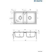 Кухонная мойка Deante Zorba ZQZ N203 (черный) - Превью изображения №2 — Интернет-магазин Time-Shop