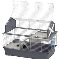 Клетка Ferplast Barn 100 (синий) 57068521 - Превью изображения №2 — Интернет-магазин Time-Shop