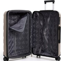 Чемодан-спиннер Pride PP-9602 (S, шампань) - Превью изображения №4 — Интернет-магазин Time-Shop