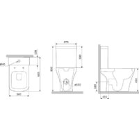 Унитаз напольный AM.PM Gem C908601SC - Превью изображения №12 — Интернет-магазин Time-Shop
