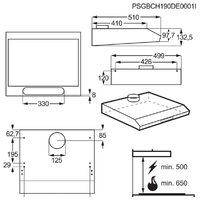 Кухонная вытяжка Electrolux LFU215X - Превью изображения №4 — Интернет-магазин Time-Shop
