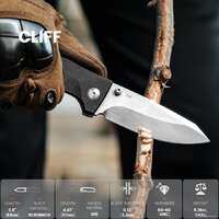 Складной нож KIZER Cliff L4007A1 - Превью изображения №2 — Интернет-магазин Time-Shop