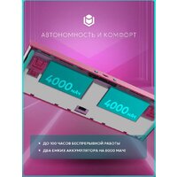 Клавиатура IO by Red Square Type 68 Pro g3ms Aquamarine (бирюзовый/розовый) - Превью изображения №6 — Интернет-магазин Time-Shop