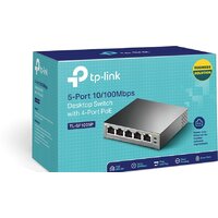 Неуправляемый коммутатор TP-Link TL-SF1005P V1 - Превью изображения №4 — Интернет-магазин Time-Shop