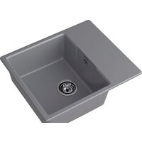 Кухонная мойка GranFest Urban GF-UR-658L (темно-серый) - Превью изображения №2 — Интернет-магазин Time-Shop