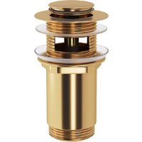 Умывальник Lauter 21570 + клапан 21190G + сифон 21635G (золото) - Превью изображения №15 — Интернет-магазин Time-Shop