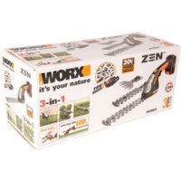 Кусторез + ножницы Worx WG801E (с 1-им АКБ) - Превью изображения №4 — Интернет-магазин Time-Shop