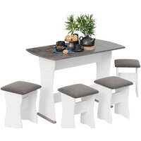 Трия Тип 1 (белый/ателье темный/иск. замша Stone)