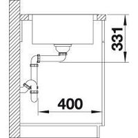 Кухонная мойка Blanco Lemis 45 S-IF 523030 (серебристый) - Превью изображения №6 — Интернет-магазин Time-Shop