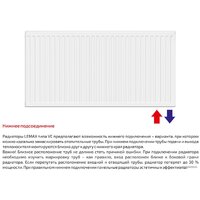 Стальной панельный радиатор Лемакс Valve Compact 11 500x1200 - Превью изображения №3 — Интернет-магазин Time-Shop