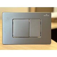 Унитаз подвесной Roxen Antares One Rimless 6 в 1 StounFix Dual Fresh 613423 (оружейная сталь/металл) - Превью изображения №16 — Интернет-магазин Time-Shop