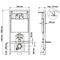 Инсталляция для унитаза Berges Wasserhaus Novum 525 040000 - Превью изображения №2 — Интернет-магазин Time-Shop