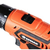 Дрель-шуруповерт Ермак ДША-18-2 646-325 (с 2-мя АКБ, кейс, набор оснастки) - Превью изображения №4 — Интернет-магазин Time-Shop