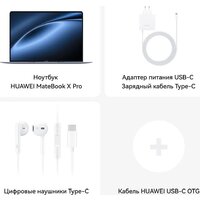 Ноутбук Huawei MateBook X Pro 2024 VanGoghH 53014MTK - Превью изображения №19 — Интернет-магазин Time-Shop
