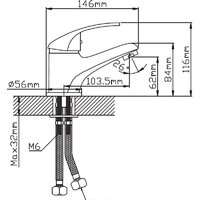 Смеситель Cronwil CD040-10 - Превью изображения №2 — Интернет-магазин Time-Shop
