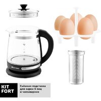 Электрический чайник Kitfort KT-656 - Превью изображения №3 — Интернет-магазин Time-Shop