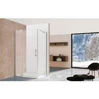 Душевой уголок Vincea Extra VSR-1E809010CL (хром/прозрачное) - Превью изображения №4 — Интернет-магазин Time-Shop