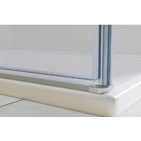 Душевой уголок Vincea Extra VSR-1E809010CL (хром/прозрачное) - Превью изображения №3 — Интернет-магазин Time-Shop