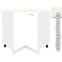 Кортекс-мебель Корнелия Лира НШУ угловой (белый/королевский опал)