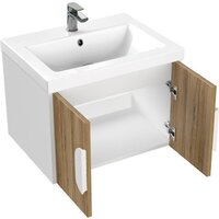  Cersanit Тумба под умывальник Como 60 69341 (орех) - Превью изображения №3 — Интернет-магазин Time-Shop