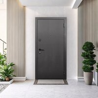 Металлическая дверь Guard 7см серебро/белый матовый (96x205, правая) - Превью изображения №6 — Интернет-магазин Time-Shop