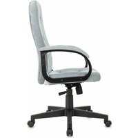 Офисное кресло Бюрократ CH 002 (Fabric Light-28 серо-голубой) - Превью изображения №3 — Интернет-магазин Time-Shop