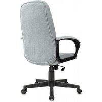 Офисное кресло Бюрократ CH 002 (Fabric Light-28 серо-голубой) - Превью изображения №4 — Интернет-магазин Time-Shop