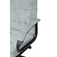 Офисное кресло Бюрократ CH 002 (Fabric Light-28 серо-голубой) - Превью изображения №5 — Интернет-магазин Time-Shop