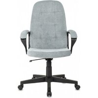 Офисное кресло Бюрократ CH 002 (Fabric Light-28 серо-голубой) - Превью изображения №2 — Интернет-магазин Time-Shop