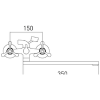 Смеситель Gross Aqua Yota 7088039С-35L(F) - Превью изображения №2 — Интернет-магазин Time-Shop